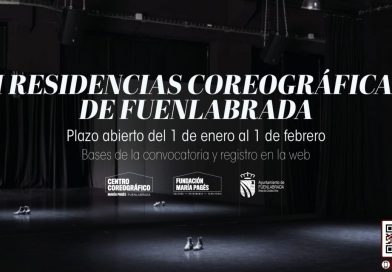 EL CENTRO COREOGRÁFICO MARÍA PAGÉS ORGANIZA LAS II RESIDENCIAS COREOGRÁFICAS DE FUENLABRADA